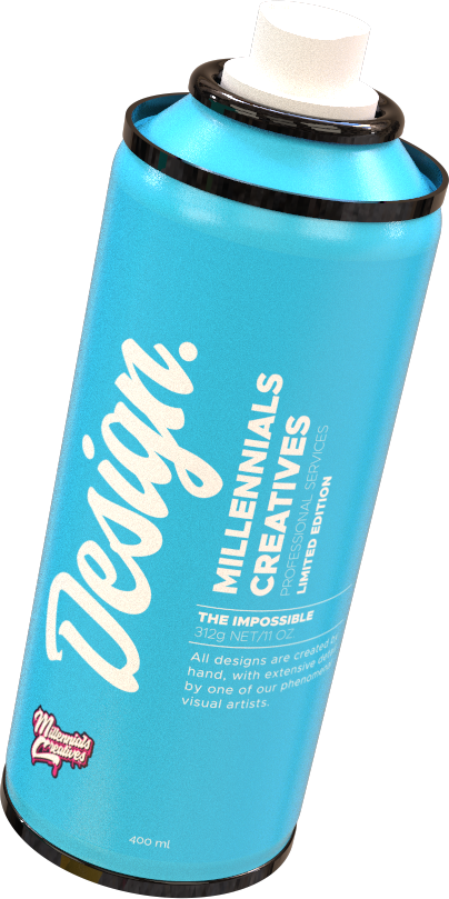 Design spray can