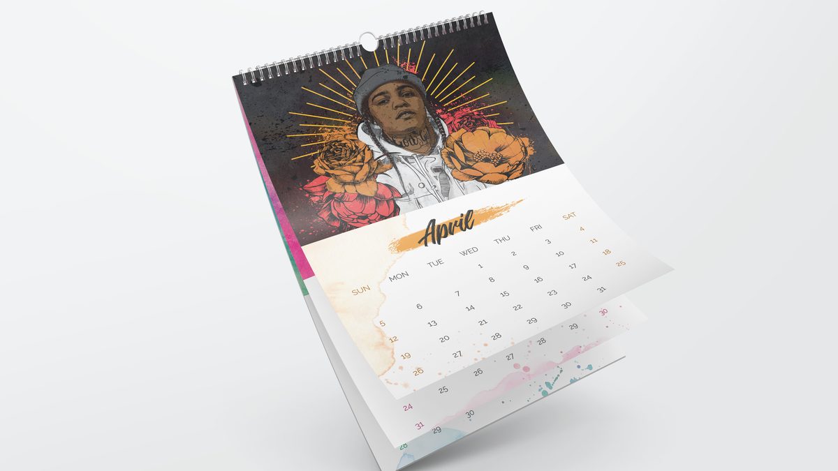 LesTalk Radio calendar design